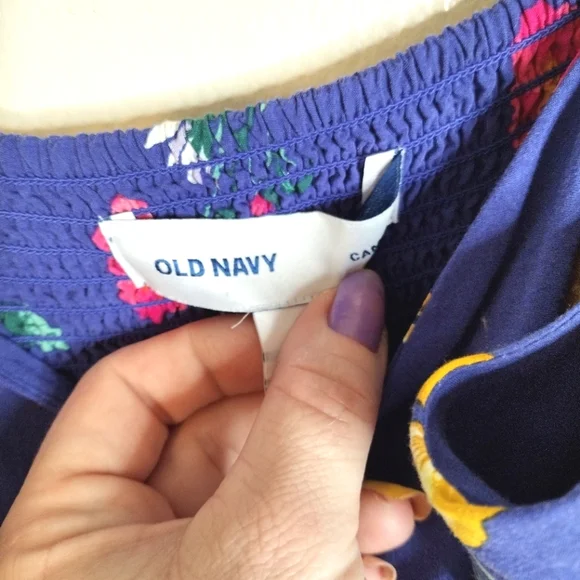 Old Navy Pretty Floral Sleeveless Dress - Picture 6 of 8